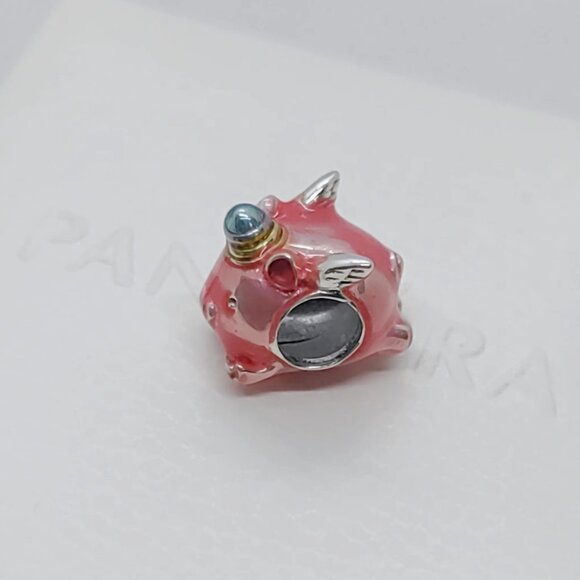 Pandora Flying Unicorn Pig Charm with box - Picture 5 of 7